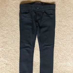 Hottopic Rude Skinny Jeans Black Size 30x30 Like New